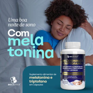 Melatonina Triptofano 60 Cápsulas  - Biocêutica - Image 2
