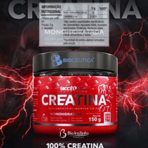 Creatina Monohidratada 100% Pura - Biocêutica - Imagem 3
