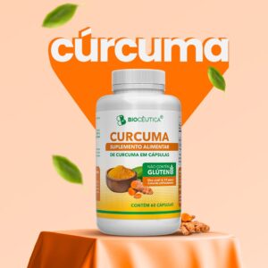 Cúrcuma 350mg 60 Cápsulas – Biocêutica - Image 2