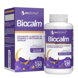 Biocalm 740mg 60 Cápsulas - Biocêutica