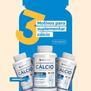 Cálcio 370mg 60 Cápsulas - Biocêutica - Image 2