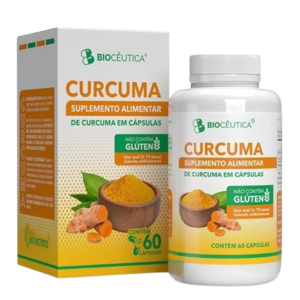 Cúrcuma 350mg 60 Cápsulas – Biocêutica
