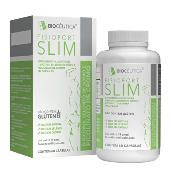 Fisiofort Slim 350mg 60 Cápsulas - Biocêutica
