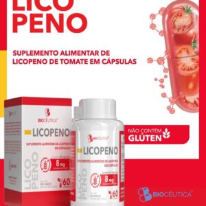 Licopeno 8mg 60 Cápsulas - Biocêutica - Imagem 2