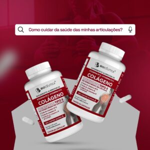 Colágeno tipo 2 c/ Vitaminas B12 e D3 60 Cápsulas - Biocêutica - Image 2