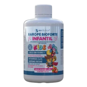 Xarope Infantil Morango e Mel  300ml - Biocêutica