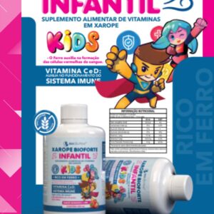 Xarope Infantil Morango e Mel  300ml - Biocêutica - Image 2